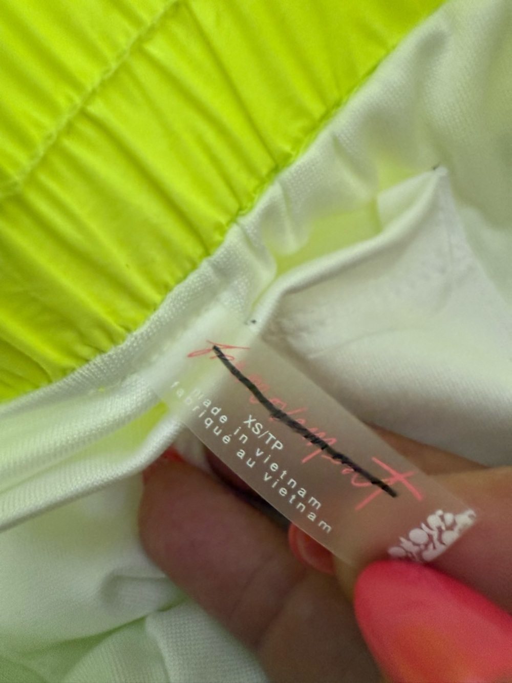 Free People FP movement Above And Beyond Shorts - Highlighter Yellow Size XS - Picture 8 of 14